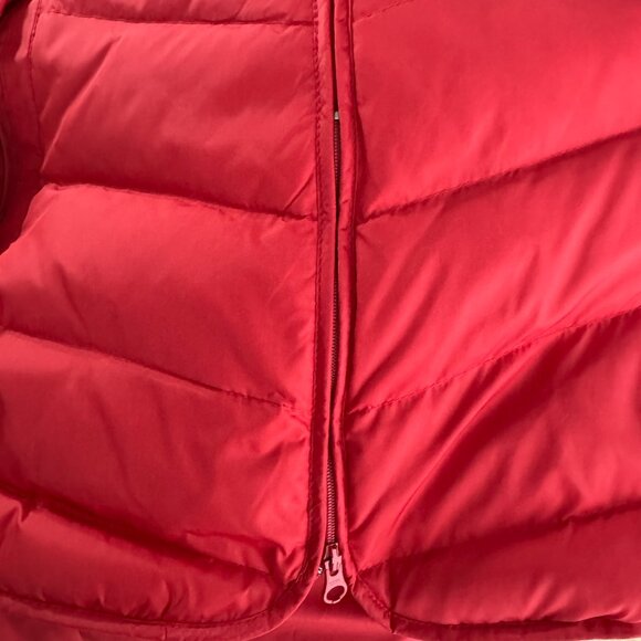 J. Jill Down Puffer Vest Womens XL Red Full Zip Nylon Outdoor NWT CJ-2169 - Picture 6 of 13